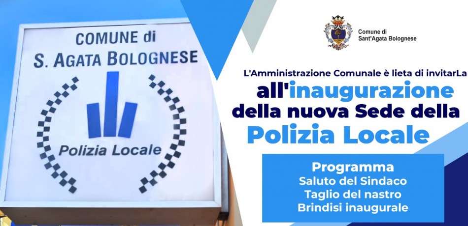 inaugurazione sede polizia locale